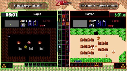 Zelda 1 Randomizer: Special Events. Bogie vs FurySK