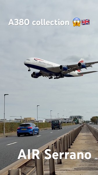 British Airways Airbus A380 collection 😱🇬🇧✈️#britishairways #airbus #aviation #heathrow