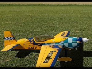 Aerofly RC7 simulator RC with Edge 540T training