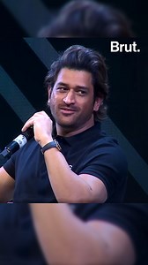 853K views · 15K reactions | “Please do get married.” MS Dhoni’s advice to bachelors stemmed from his own experience. | Brut India | Facebook