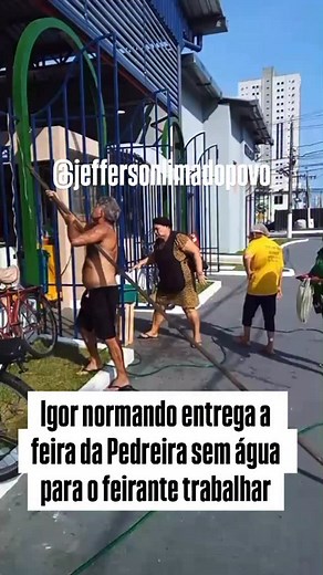 32K views · 4.2K reactions | Feirantes receberam depois de muito atraso a “nova feira “ do bairro da Pedreira só que sem um pingo d’água para os feirantes trabalharem. | Jefferson Lima | Facebook