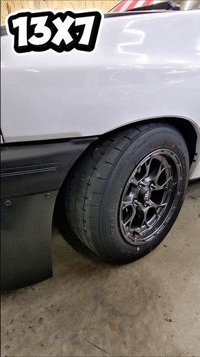 13x7 Wheels on a Ford Festiva