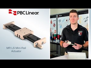Miniature Linear Slide Guides - Mini-Rail Series with Knob