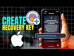 How to Create a Recovery Key for Apple ID on iPhone | Apple ID Security Setup