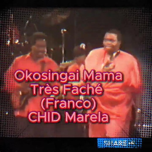 Utrecht 9-5-1987, Franco & le T.P. O.K. Jazz Très Faché Rhumba by CHID Marela