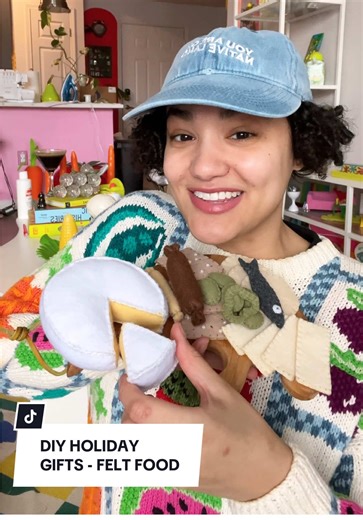 DIY Holiday Gifts: Create Adorable Felt Food
