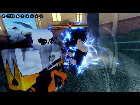 Jump Showdown Unsealed Sorcerer and Unhinged Esper Vs Cursed Child Boss