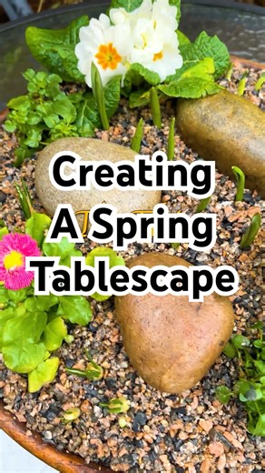 Creating a Spring Tablescape