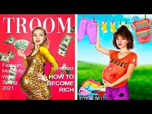 リッチな妊娠 vs 貧乏な妊娠 / 20の爆笑妊娠シチュエーション