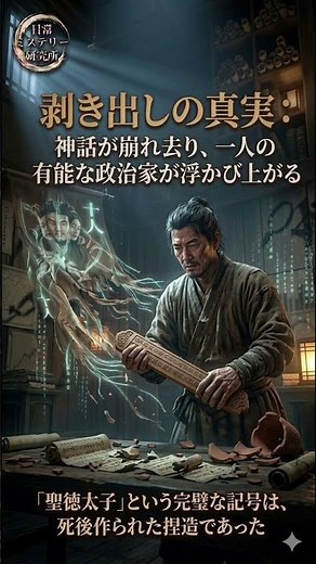 【歴史の謎】「聖徳太子」は実在しなかった⁉️