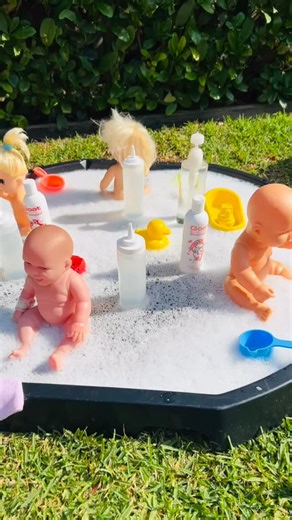 Baby doll washing station 🛁 💦 | Love Play Learn Family Day Care