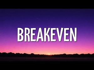 The Script - Breakeven (slowed) (Lyrics)