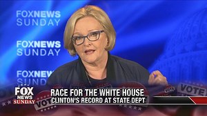 Sen. Claire McCaskill (D-MO), a Hillary Clinton supporter, pushes back against Donald Trump’s charge that Clinton is the founder of ISIS saying that Trump and Russian President Vladimir Putin are the real founders. Do you believe her decisions as Secretary of State led to the current ISIS situation? See the full interview today on Fox News Channel at 2pm & 6pm ET. | Fox News Sunday
