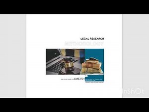 LME3701 SECTION A (1.5 -1.11) - UNISA 3RD YEAR LLB LAW