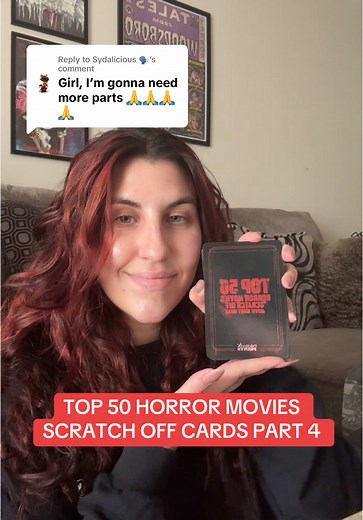 Top 50 Horror Movies Scratch-Off Cards Part 4