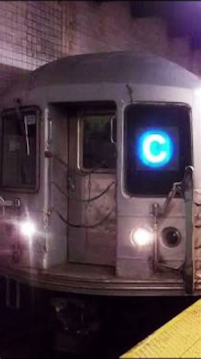 R42 Subway Cars on the C Train — A True NYC Transit Classic #railhistory