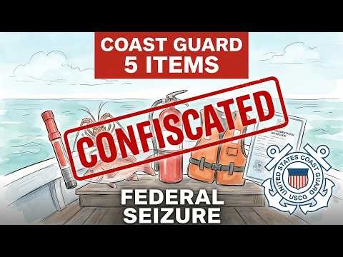 5 Things Coast Guard WILL Confiscate During Boarding - Federal Law (2026)