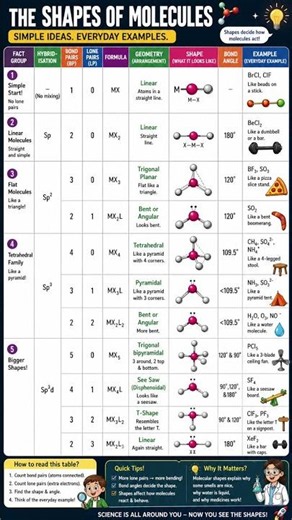 Molecular Geometry and Hybridisation 🔥 One Shot VSEPR Theory with Shapes and Bond Angles ⚡ NEET JEE