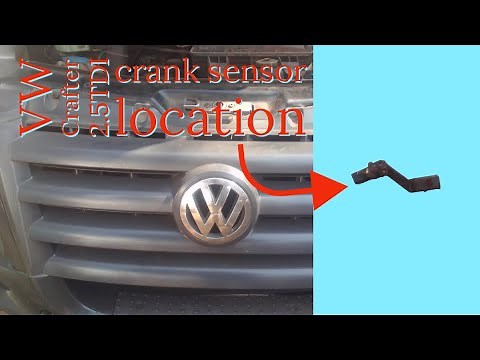 VW Crafter 2 5TDI crank sensor location