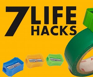7 Sharpener Life Hacks You Should Know !