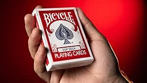 Murphy's Magic Supplies, Inc. Bicycle ESP Deck Red (55 Cards)