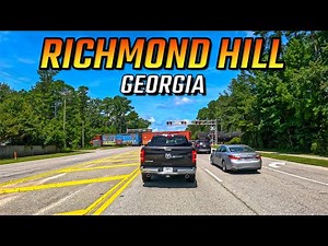 Richmond Hill Georgia Driving Through