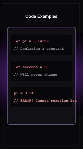 What is a Constant in Swift? (Definition + Examples) ⌨️🛑 #shorts #iosdev #swift