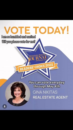 I am very excited and honored to be nominated as your favorite Real Estate Agent in the Readers’ Choice Award this year!🏆Readers’ Choice Voting is officially open and 🗳️Voting runs NOW through May 4. I appreciate you taking the time to cast your vote for me! Please click the link on my bio to vote for me or click the link at the very bottom of this post. Click “People and Personalities”Click “Real Estate Agents” and vote for me. Vote for me every day till May 4. It’s a Beautiful Day in the Car
