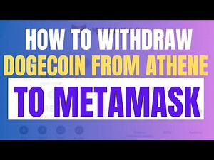 How To Withdraw Dogecoin From Athene App To Metamask 2025 (Step By Step)