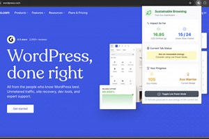Sustainable Browser Tracker
