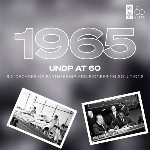 From the beginning, we have pioneered solutions alongside partners to tackle humanity’s most pressing challenges, including poverty, inequality and climate change. And as the world has evolved, so have we. Check out our history and milestones: https://go.undp.org/UNDPat60 #UNDP60 | United Nations Development Programme - UNDP