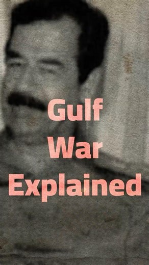 1990 Gulf War in 50 secs #iraq #kuwait #historical #gulfwar #middleeastern #politicalanalysis #arabs