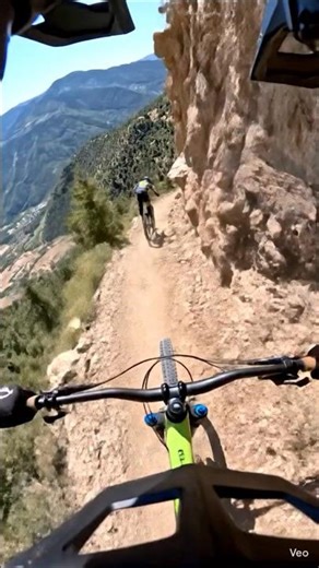 Cliff Ride POV 🚵‍♂️🔥