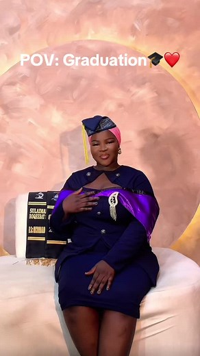 Educated, elevated, and elated.👩‍🎓🔬#trendingsong #tiktok#degree #graduation