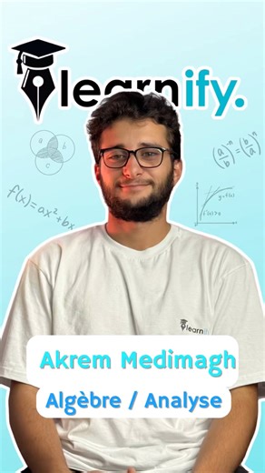 Akrem Medimagh 👨‍🏫 #learnify #prépa_intégrée #MPI #elearning | Learnify Platform