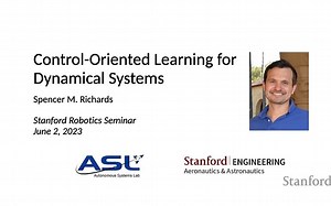 斯坦福研讨会'23 动态系统中面向控制的学习