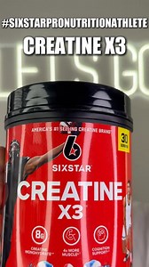 139 reactions · 15 shares | Do you still just take plain creatine? Creatine X3 packs 8g of creatine into every scoop and SIXSTAR researchers also added the key amino acids your body needs to make it's own creatine along with BCAAs Vitamin C and zinc! 欄 Tip: Take it after your workout to maximize results and remember to take it every day.  Go Longer. Work Harder. Give More. Grab yours at Walmart. | Sixstar | Facebook