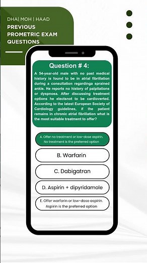 Prometric Exam Question #4 | MOH DHA HAAD DOH | For All Health Professionals 2025