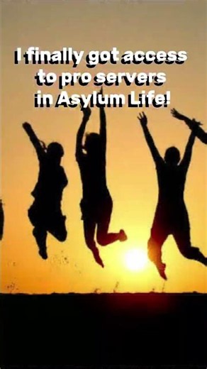 I finally got access to pro servers in asylum life! #asylumlife #roblox