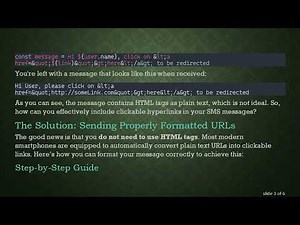 How to Include Clickable Hyperlinks in Your Twilio SMS Messages