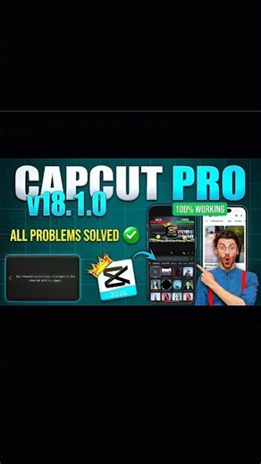 CapCut No Internet Connection Problem Solved 2026 🔥✅ #shorts #capcut #capcutnointernet