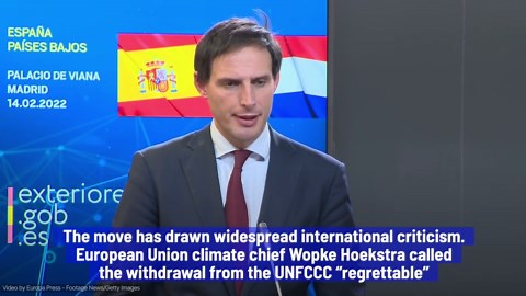 US Withdraws From Key UN Climate Treaty & Dozens Of Other Groups