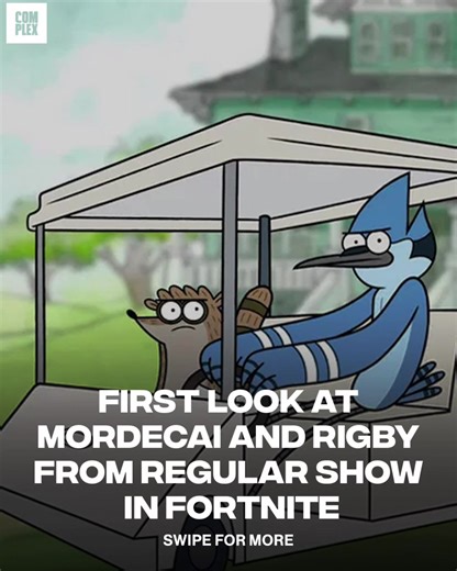 Legendary Crossover of Mordecai and Rigby in Regular Show
