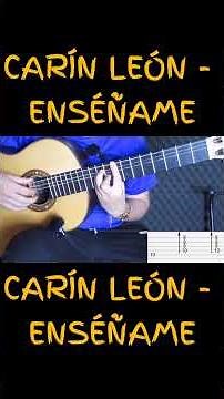Carín León - Enséñame #carinleon #enseñame #tutorial #acordes #guitarra #tutorialacordes