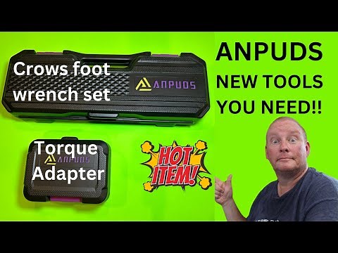 Ultimate Guide: Anpuds Torque Adapter and Crows Foot Wrench Set Explained! #anpuds, #torqueadapter