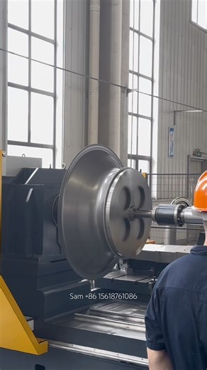 CNC Inlet cone spinning machine for centrifugal fan