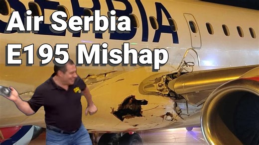 Looking back - Air Serbia E195 mishap and safe return