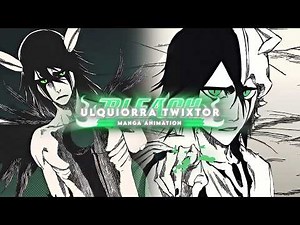 Ulquiorra Cifer Manga Animation | Twixtor Clips | Bleach