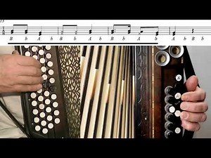 Steirische Harmonika - griffschrift - Sternpolka