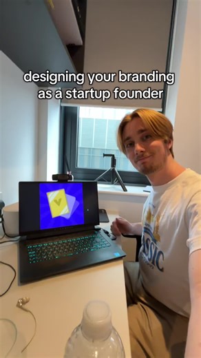 Designing our branding as a startup founder #vocadex #learnenglish #app #appdesign #languageapp